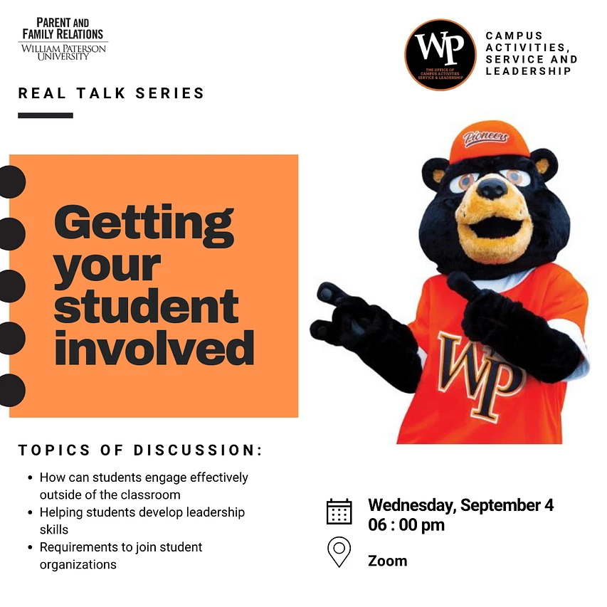 Cover image for Real Talk Series: Getting Your Student Involved!